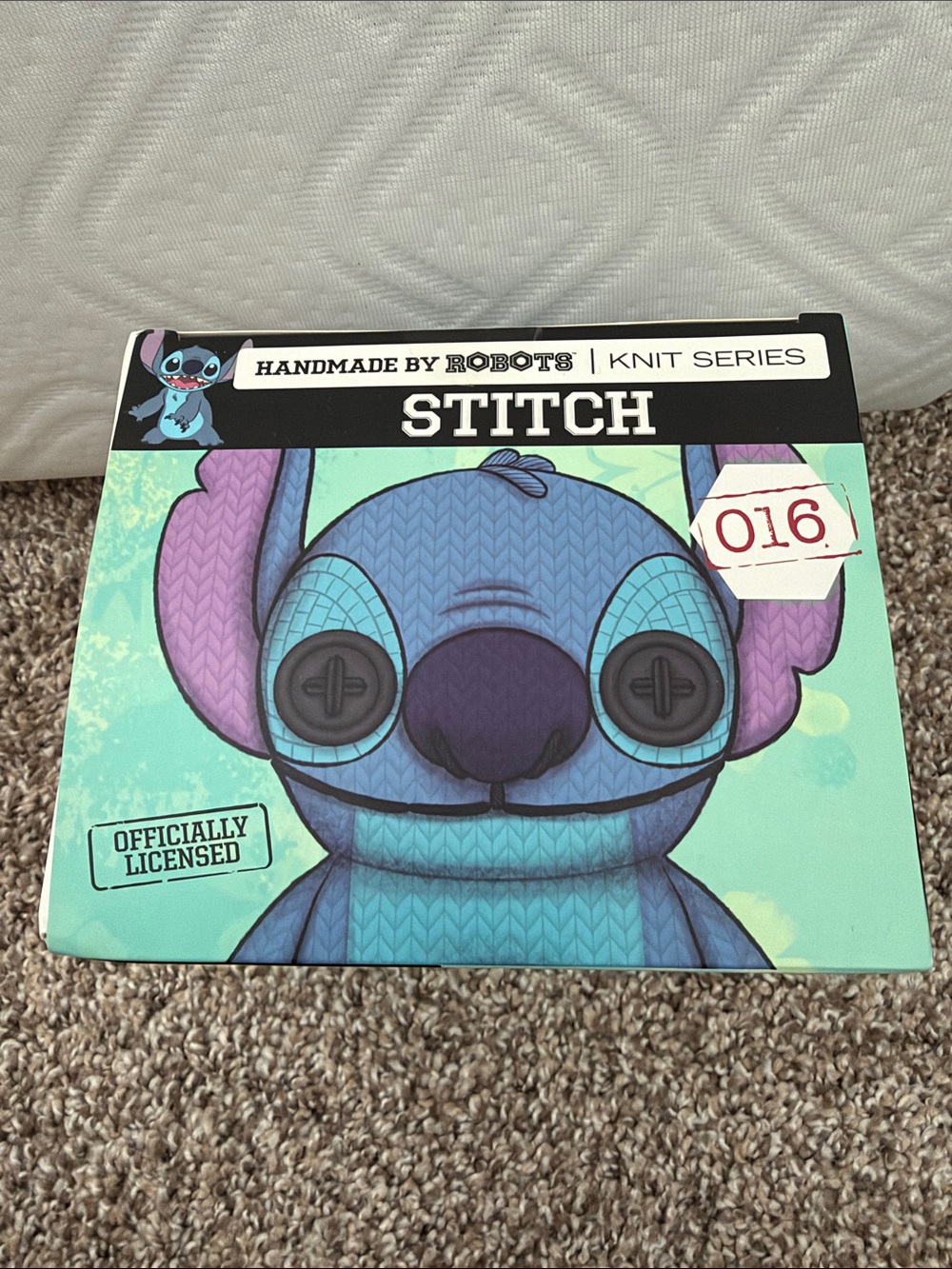 Disney Stitch Knit Series Art Print - Blue, Purple